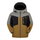 Kamik Winterjacke Duke (wind- und wasserdicht, reflektierend) braun Jungen